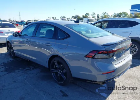 2025 Honda Accord Hybrid Sport-L z USA, uszkodzony, nr VIN 1HGCY2F74SA050484